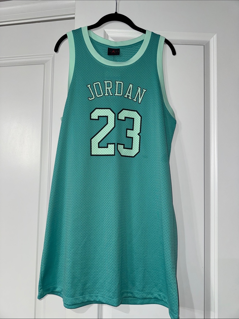 Jordan 23 Mint Green Basketball Jersey Dress
